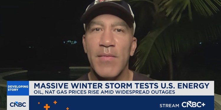 Perkins: About 10% of U.S. gas production has been frozen off by the cold Perkins: About 10% of U.S. gas production has been frozen off by the cold