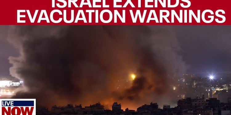 Israel signals wider offensive with evacuation orders in Lebanon | LiveNOW from FOX Israel signals wider offensive with evacuation orders in Lebanon | LiveNOW from FOX