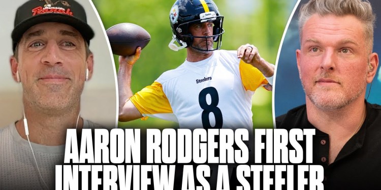 Aaron Rodgers Praises Steelers Leadership & Talent, Gives Life Updates On The Pat McAfee Show Aaron Rodgers Praises Steelers Leadership & Talent, Gives Life Updates On The Pat McAfee Show