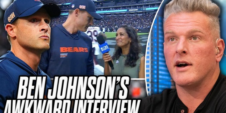 Ben Johnson Answers, Apologizes For “Awkward” Interview Moment | Pat McAfee Show Ben Johnson Answers, Apologizes For “Awkward” Interview Moment | Pat McAfee Show