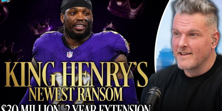 Derrick Henry Signs Historic, 2 Year  Million Extension With Ravens, Largest For 30+ Year Old RB Derrick Henry Signs Historic, 2 Year  Million Extension With Ravens, Largest For 30+ Year Old RB