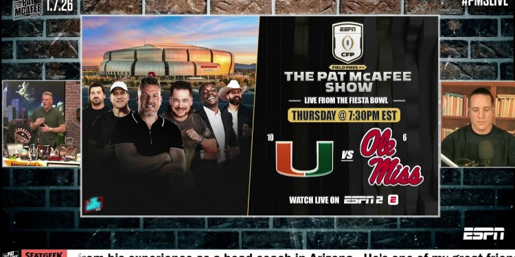 The Pat McAfee Show Live | Wednesday January 7th 2026 The Pat McAfee Show Live | Wednesday January 7th 2026