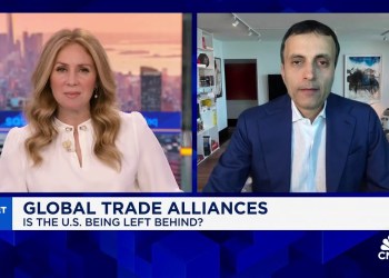 The U.S. share in global trade has been declining over the past decade: Rockefeller’s Ruchir Sharma The U.S. share in global trade has been declining over the past decade: Rockefeller’s Ruchir Sharma