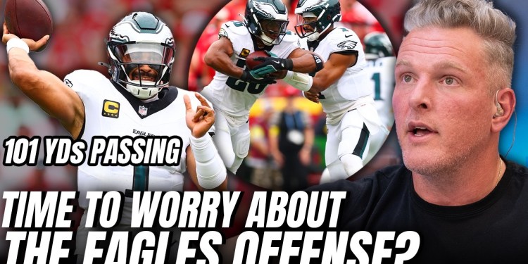 The Eagles Offense May Have A Major Problem… | Pat McAfee Show The Eagles Offense May Have A Major Problem… | Pat McAfee Show