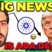 Cardano BIG NEWS! Donald Trump DOUBLES DOWN on Crypto! Cardano BIG NEWS! Donald Trump DOUBLES DOWN on Crypto!
