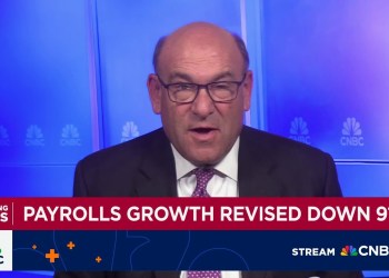 Job growth revised down by 911K through March, signaling economy on shakier footing than realized Job growth revised down by 911K through March, signaling economy on shakier footing than realized