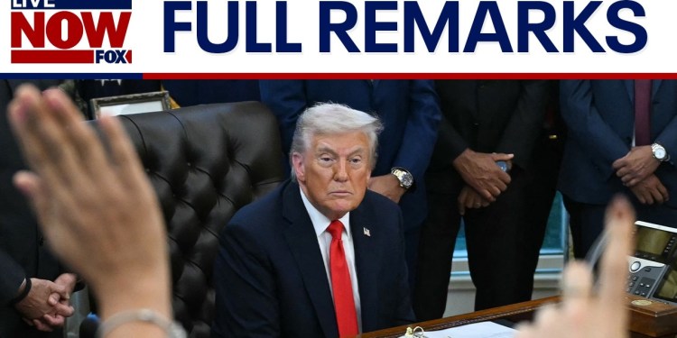 Trump speaks on Putin meeting, Gaza deal, government shutdown & more Trump speaks on Putin meeting, Gaza deal, government shutdown & more