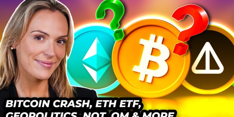 Crypto News: Bitcoin CRASH, ETH ETFs, Bidenβs Veto, NOT, OM & MORE! Crypto News: Bitcoin CRASH, ETH ETFs, Bidenβs Veto, NOT, OM & MORE!