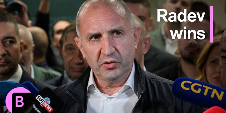 Bulgaria Election: Rumen Radev Scores Landslide Win Bulgaria Election: Rumen Radev Scores Landslide Win