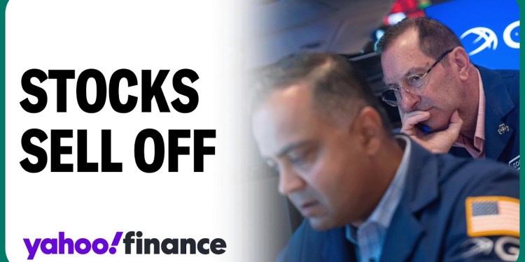 Stocks sell off around the world Stocks sell off around the world