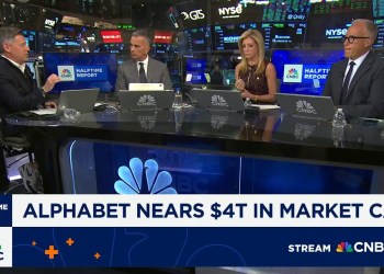 Alphabet nears T in market cap Alphabet nears T in market cap