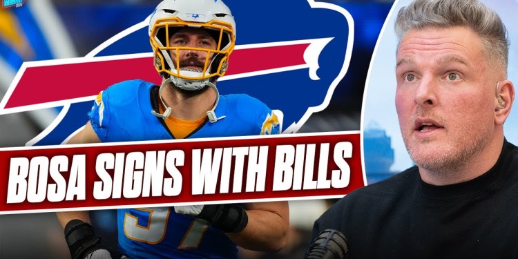 Joey Bosa Signs 1 Year Deal With The Bills, Upsets Mama Bear Bosa?! | Pat McAfee Show Joey Bosa Signs 1 Year Deal With The Bills, Upsets Mama Bear Bosa?! | Pat McAfee Show