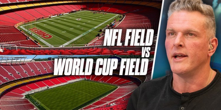 “NFL Owners Are Rolling Out The Green Carpet For The World Cup!” Will NFL Fields Ever Be 100% Grass? “NFL Owners Are Rolling Out The Green Carpet For The World Cup!” Will NFL Fields Ever Be 100% Grass?