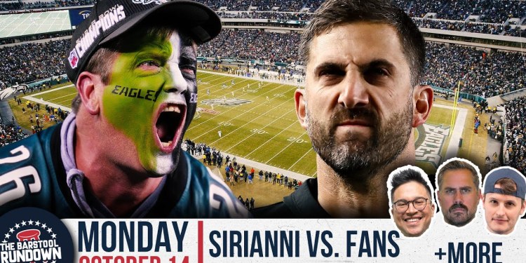 Nick Sirianni Is Having A Mental Breakdown | Barstool Rundown | October 14, 2024 Nick Sirianni Is Having A Mental Breakdown | Barstool Rundown | October 14, 2024