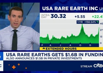 USA Rare Earths gets .6B in funding, also announces .5B in private investments USA Rare Earths gets .6B in funding, also announces .5B in private investments