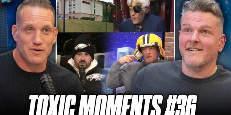 45 Minutes Of Toxic, Hilarious Moments From The Pat McAfee Show | Toxic Moments #36 45 Minutes Of Toxic, Hilarious Moments From The Pat McAfee Show | Toxic Moments #36