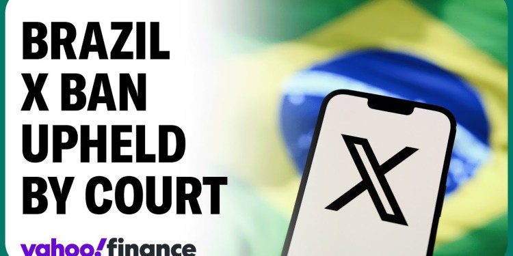 Brazil’s Supreme Court upholds ban of Elon Musk’s X Brazil’s Supreme Court upholds ban of Elon Musk’s X