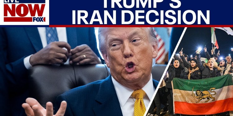 Iranian protests: Trump administration considers military intervention Iranian protests: Trump administration considers military intervention
