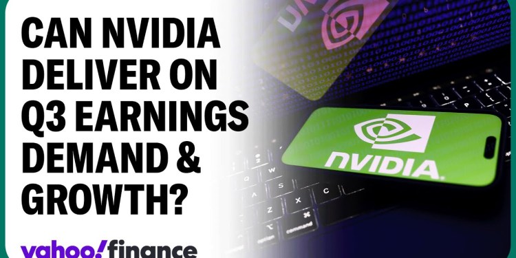 Nvidia Q3 earnings: All eyes will be on AI demand, growth Nvidia Q3 earnings: All eyes will be on AI demand, growth