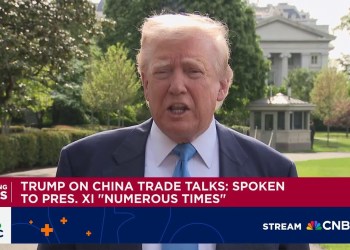 Trump on China trade talks: I’ve spoken to President Xi numerous times Trump on China trade talks: I’ve spoken to President Xi numerous times