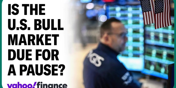 US bull market is due for a ‘big break,’ economist says US bull market is due for a ‘big break,’ economist says