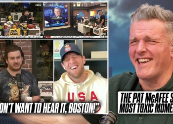An Hour Of Boston Connor vs JJ Watt, Ty vs Everyone, & More Toxic Moments From The Pat McAfee Show An Hour Of Boston Connor vs JJ Watt, Ty vs Everyone, & More Toxic Moments From The Pat McAfee Show