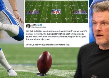 NFL “Very Happy” With New Kickoff Format, “It Saved The Kickoff As We Know It” | Pat McAfee Show NFL “Very Happy” With New Kickoff Format, “It Saved The Kickoff As We Know It” | Pat McAfee Show