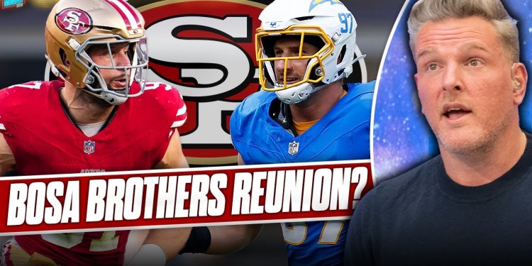 Chargers Cut Joey Bosa, Could Be Joining His Brother On The 49ers?! | Pat McAfee Show Chargers Cut Joey Bosa, Could Be Joining His Brother On The 49ers?! | Pat McAfee Show