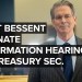 Scott Bessent faces questions at Senate confirmation hearing for Treasury Secretary — 1/16/25 Scott Bessent faces questions at Senate confirmation hearing for Treasury Secretary — 1/16/25
