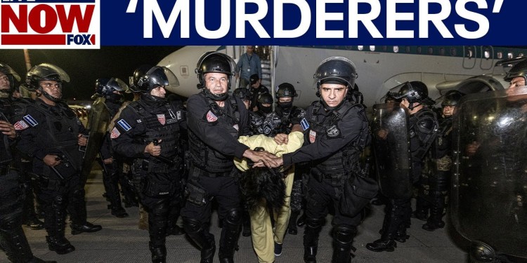 Rubio: US deports Tren de Aragua and MS-13 members to El Salvador | LiveNOW from FOX Rubio: US deports Tren de Aragua and MS-13 members to El Salvador | LiveNOW from FOX