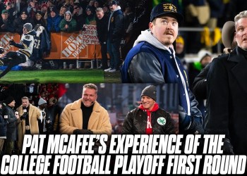 Pat McAfee’s Incredible Weekend Experiencing The First Round Of The College Football Playoffs… Pat McAfee’s Incredible Weekend Experiencing The First Round Of The College Football Playoffs…