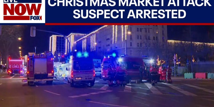 German Christmas market attack suspect arrested | LiveNOW from FOX German Christmas market attack suspect arrested | LiveNOW from FOX
