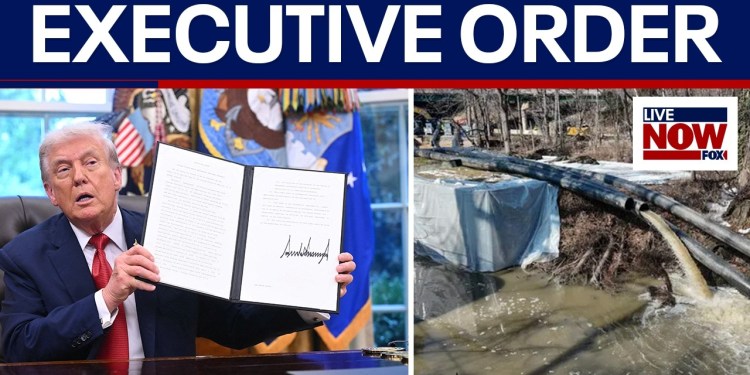 Potomac sewage update: Trump signs disaster declaration Potomac sewage update: Trump signs disaster declaration