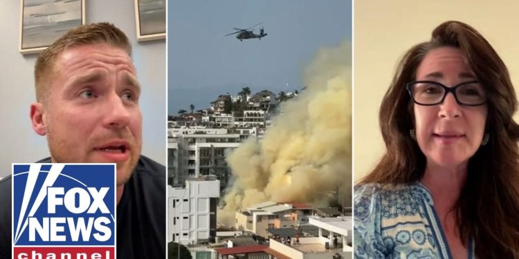 US tourist stranded in Mexico: ‘I grabbed my luggage and ran’ US tourist stranded in Mexico: ‘I grabbed my luggage and ran’