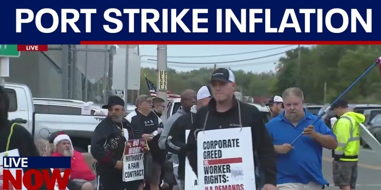 Port strike 2024: Massive inflation looms without deal | LiveNOW from FOX Port strike 2024: Massive inflation looms without deal | LiveNOW from FOX