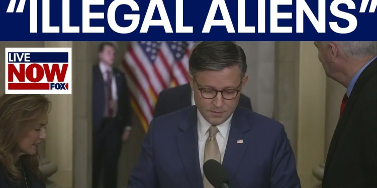Speaker Johnson on shutdown: Dems want healthcare for “illegals” Speaker Johnson on shutdown: Dems want healthcare for “illegals”