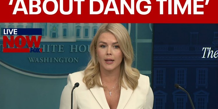 FULL REMARKS: Karoline Leavitt gives White House briefing FULL REMARKS: Karoline Leavitt gives White House briefing