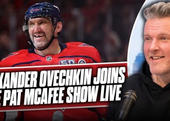 Alexander Ovechkin Joins Pat McAfee To Talk His All Time Goal Record | Pat McAfee Show Alexander Ovechkin Joins Pat McAfee To Talk His All Time Goal Record | Pat McAfee Show