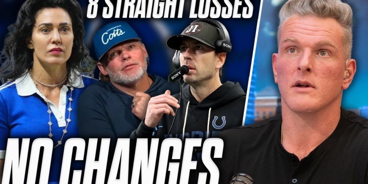 Colts Make No Changes After Losing 8 Straight Games, Not Winning Division Since 2014 | Pat McAfee Colts Make No Changes After Losing 8 Straight Games, Not Winning Division Since 2014 | Pat McAfee