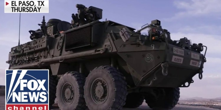 Trump sends military to reinforce border security: ‘A show of force’ Trump sends military to reinforce border security: ‘A show of force’