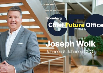 Chief Future Officer: Joseph Wolk, Johnson & Johnson Executive VP & CFO Chief Future Officer: Joseph Wolk, Johnson & Johnson Executive VP & CFO