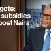 Nigeria Billionaire Dangote on Fuel Subsidy, Oil Prices, Football Nigeria Billionaire Dangote on Fuel Subsidy, Oil Prices, Football