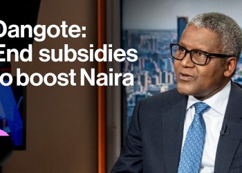 Nigeria Billionaire Dangote on Fuel Subsidy, Oil Prices, Football Nigeria Billionaire Dangote on Fuel Subsidy, Oil Prices, Football
