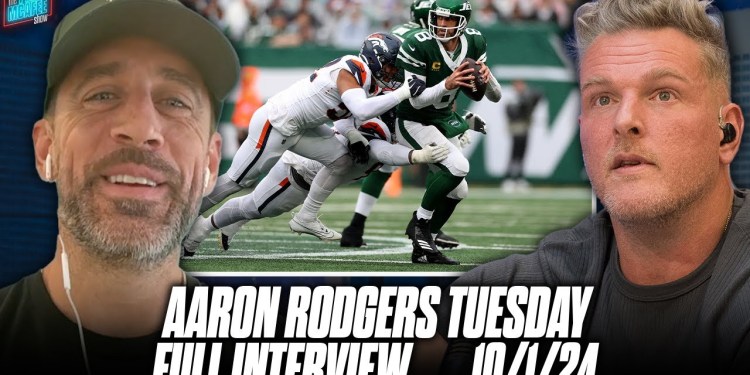 Aaron Rodgers Joins The Pat McAfee Show After Loss To Broncos, More Reported Jets Drama Aaron Rodgers Joins The Pat McAfee Show After Loss To Broncos, More Reported Jets Drama
