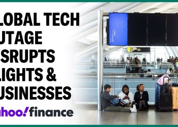Global tech outage disrupts businesses, flights Global tech outage disrupts businesses, flights
