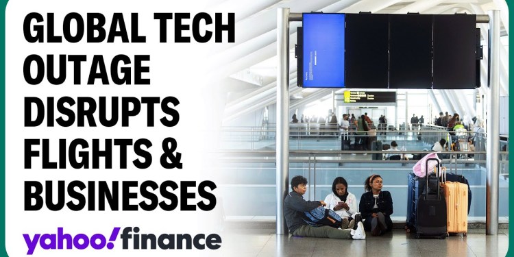 Global tech outage disrupts businesses, flights Global tech outage disrupts businesses, flights