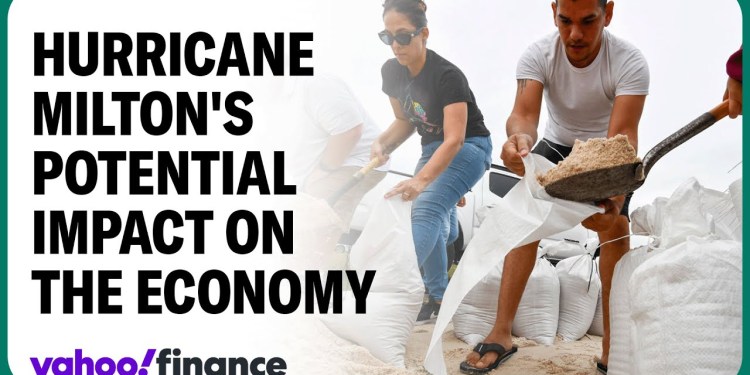 Could Hurricane Milton distort economic data? Could Hurricane Milton distort economic data?