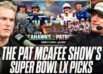 The Pat McAfee Show’s Picks For Super Bowl LX The Pat McAfee Show’s Picks For Super Bowl LX