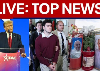 News Today: CPAC Day 2 continues, Luigi Mangione in court, Pope health update News Today: CPAC Day 2 continues, Luigi Mangione in court, Pope health update