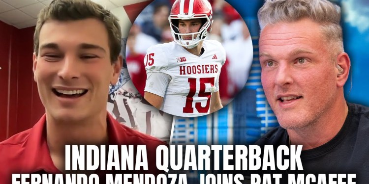 Indiana Heisman Candidate QB Fernando Mendoza Joins The Pat McAfee Show Indiana Heisman Candidate QB Fernando Mendoza Joins The Pat McAfee Show